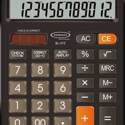 bambalio bl-575 12 Digits Electronic Calculator With Diamond Cut Big Keys BL-575 BasicCalculator-picture-22