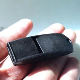 cero 3D Printed Extremely Very Loud Whistle 120Plus dB, Painfully loud (PLA Plastic) Shepherd Whistle image 3