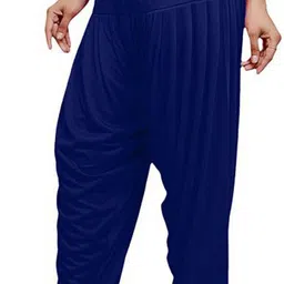 eazy trendz Cotton Blend Solid Patiala image 4