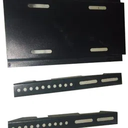 kankali Combo of Settop Box Stand Shelf Rack and Wall Bracket Mount for upto 32 inch LED/LCD TV Steel Wall Shelf (Number of Shelves - 2, Multicolor) Steel Wall Shelf image 2