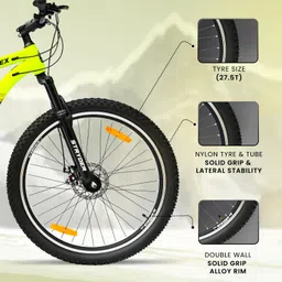 stryder 27.5" Vortex 21 Speed with Disc Brakes & Front Suspension | 27.5 T (inch) Mountain Cycle image 3