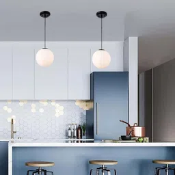 msm 3 Lights Round Cluster Chandelier Black Diamond Hanging Pendant Chandelier Ceiling Lamp image 3