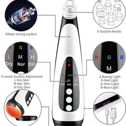 clothydeal Plastic Blackhead Remover Vacuum Suction Device image 4