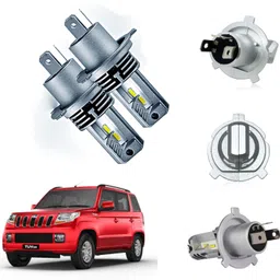 auto pearl LED Headlight for Mahindra TUV-300 image 1