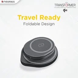 Neopack 22.5W Transformer 3IN1 Wireless Charger QI2 For iPhone, iWatch & Airpod Charging Pad image 5