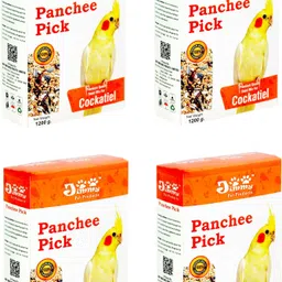 jimmy Panchee Pick Cockatiel 4.8 kg (4x1.2 kg) Dry Adult Bird Food-picture-12