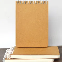 twone Spiral Eco- Friendly Notepad A6 Note Pad Blank 100 Pages image 4