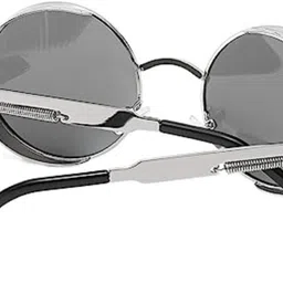 supreno UV Protection, Riding Glasses, Polarized Round Sunglasses (52) image 2