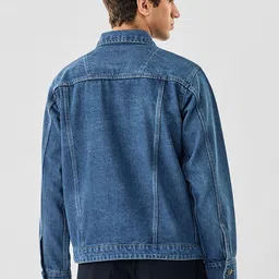 snitch Men Solid Jacket image 2