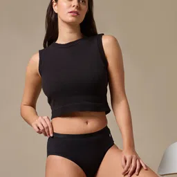 urban adventure Pack of 2 Women Hipster Black Panty image 3