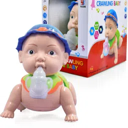 as traders Cute Crawling and Talking Baby Toy image 1