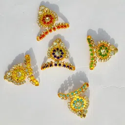 any fashion Laddu gopal and matarani small mukut for size 0.1 and 2 Deity Ornament-picture-16
