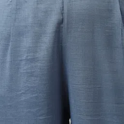 Shaily Striped Thread Work Kurta with Trousers image 3