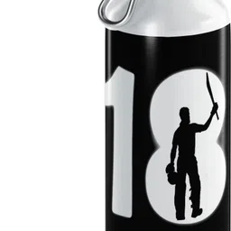 printingzone Virat Kohli Printed Bottle Signature (N112) 750 ml Water Bottle image 2