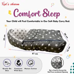 kid's charm Cotton Baby Bed Sized Bedding Set image 2