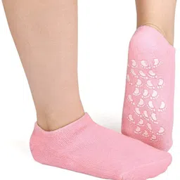 kienlix Gel Socks Soft Moisturizing Gel Socks, Gel Spa Socks for Repairing and Softening Dry Cracked Feet Skins, Gel Lining Infused with Essential Oils and All-in-One Analog Moisture Measurer-picture-22