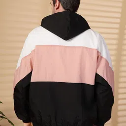 CHKOKKO WIND CHEATER Self Design Men Wind Cheater image 2