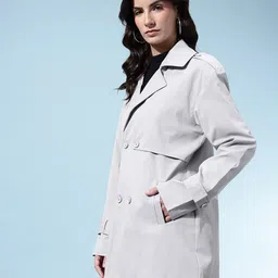 glitchez Polyester Coat For Women image 5