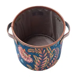 Mona B Amelia Blue & Pink Printed Medium Planter image 3