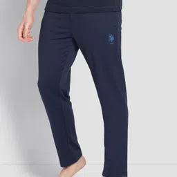 u.s. polo assn. Men Solid Blue Track Pants-picture-37