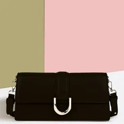 lino perros Black Women Shoulder Bag Womens Black Hand Bag-picture-21