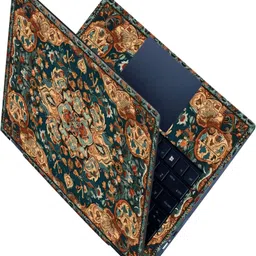 Flipkart SmartBuy _All Panel_Decorative rug pattern Vinyl Laptop Skin Compatible for 15.6 inch-picture-39