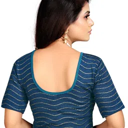 priyanka traders Round Neck Women Blouse image 3