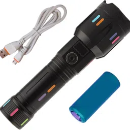 cicasto High Power Tactical LED Torch 5 Modes Portable Torch image 1