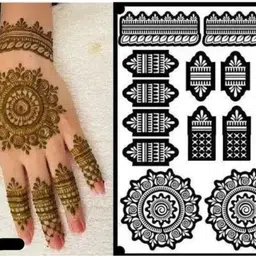 nakshatrastencil NA008 Temporary Tattoo Kit-picture-22