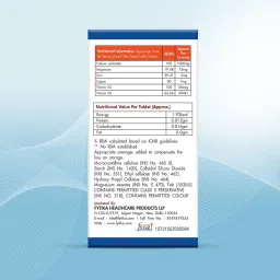 Fytika Strong Bones |Calcium 1000mg + Vitamin D3 400IU Supplement with Magnesium, Zinc,Coper & Vitamin K2 for Complete Bone, Joint & Muscle Health - Women and Men | 60 Tablets image 2
