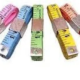 subjay Double-Sided, Multicolour, flexible for Sewing and Tailoring (Pack of 5 Pcs) Measurement Tape-picture-12