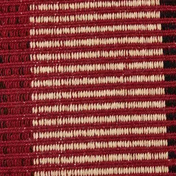 Fabindia Red & Beige Printed Woven Dhurrie image 4