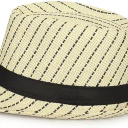 ZACHARIAS Paper Jute Fedora Hat Cap image 3