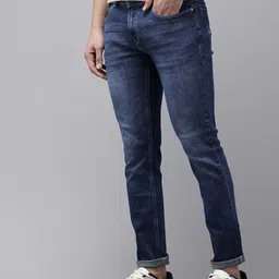 spykar Men Slim Low Rise Blue Jeans image 2
