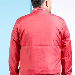 hardsoda by the indian garage co HARDSODA Plus Size Stand Collar Lightweight Bomber Jacket image 5