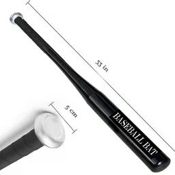 singhals Wood Baseball Bat, Protective Equipment,Defense Tool- 200g Willow Baseball Bat For 15+ Yrs image 2