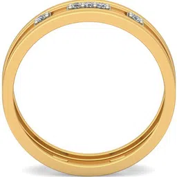 avsar AVR541YB 14kt Cubic Zirconia Yellow Gold ring image 2