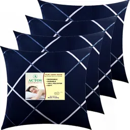 actos Microfibre Geometric Cushion Pack of 4-picture-33
