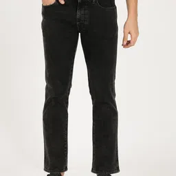 wrangler Men Regular Mid Rise Black Jeans-picture-26