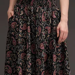 trenddythreads Women Flared Multicolor Viscose Rayon Trousers image 5