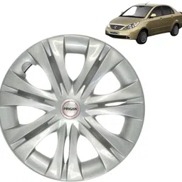 prigan Manza INVA Silver 15 INCH Wheel Cover For Tata Manza-picture-23