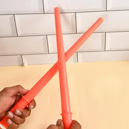 ascension Set of 2 Plastic Dandiya Garba Sticks for Girls Women Navratri Dance Dandia Sticks image 4