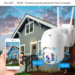 XOVO 1080P PTZ WiFi Camera Wireless Outdoor CCTV Two-Way Audio Auto Tracking Dome 3.3 IP Camera Camera image 5