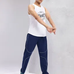 hrx by hrithik roshan Men Solid Green Track Pants image 4