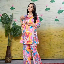 leriya fashion Tunic Pant Co-ords Set image 3