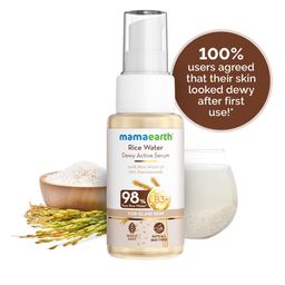 Mamaearth Rice Water Dewy Active Serum With 10% Niacinamide - 50ml-picture-6
