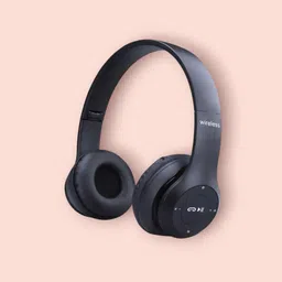 Sleek Bluetooth Headset with Integrated Mic for Portable Audio._BG Bluetooth & Wired Headset-image-86
