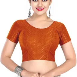 priyanka traders Round Neck Women Blouse-picture-34