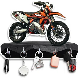 sketchfab Key Holder for Home|Wooden Key Stand for Wall|Key Hanger|Key hooks (11408) Wood Key Holder-picture-14