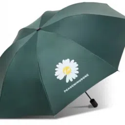 kekemi 3 Fold Automatic Plain Flower Print Umbrella-picture-20